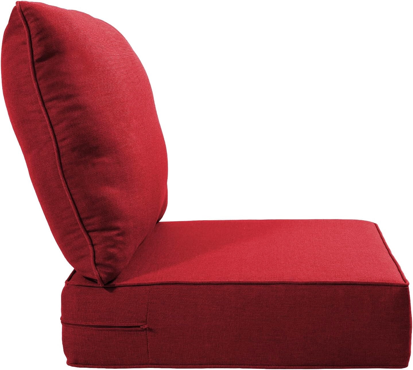 Bellefurn Outdoor Deep Seat Cushion 24 X 24 X 6 inch for Patio Furniture,Outdoor Chair Cushions Waterproof & Fade Resistant Patio Furniture Cushions for Wicker Chair, Sofa, Couch