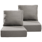 Bellefurn Luxury Outdoor Deep Seat Cushion 22 X 24 X 6 inch for Patio Furniture,Outdoor Sofa Cushions Chairs Cushions,Waterproof & Fade Resistant Patio Furniture Cushions for Wicker Chair,Couch