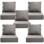 Bellefurn Luxury Outdoor Deep Seat Cushion 22 X 24 X 6 inch for Patio Furniture,Outdoor Sofa Cushions Chairs Cushions,Waterproof & Fade Resistant Patio Furniture Cushions for Wicker Chair,Couch
