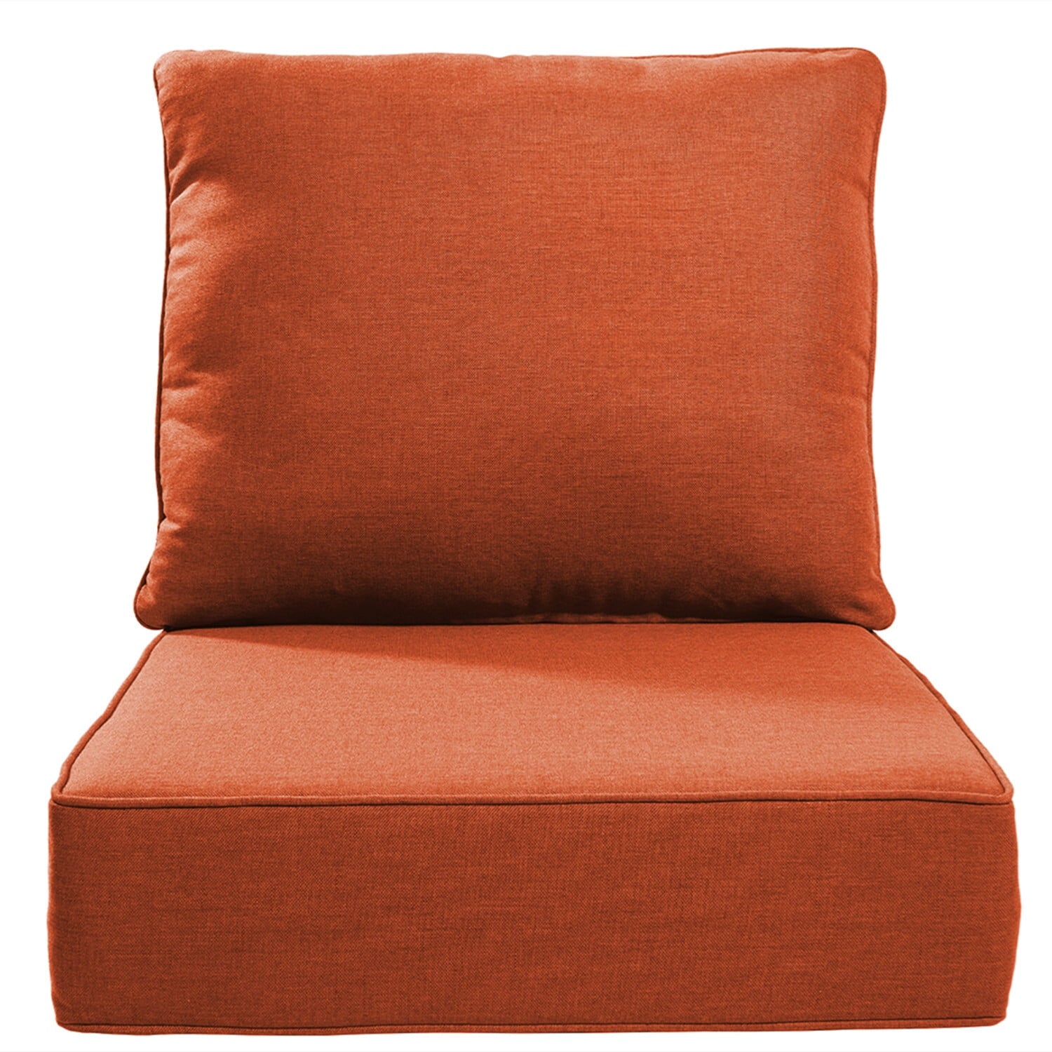 Bellefurn Luxury Outdoor Deep Seat Cushion 22 X 24 X 6 inch for Patio Furniture,Outdoor Sofa Cushions Chairs Cushions,Waterproof & Fade Resistant Patio Furniture Cushions for Wicker Chair,Couch