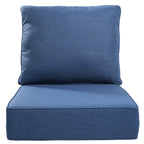 Bellefurn Luxury Outdoor Deep Seat Cushion 22 X 24 X 6 inch for Patio Furniture,Outdoor Sofa Cushions Chairs Cushions,Waterproof & Fade Resistant Patio Furniture Cushions for Wicker Chair,Couch