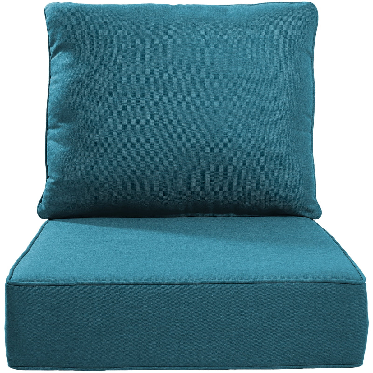 Bellefurn Outdoor Deep Seat Cushion 24 X 24 X 6 inch for Patio Furniture,Outdoor Chair Cushions Waterproof & Fade Resistant Patio Furniture Cushions for Wicker Chair, Sofa, Couch