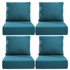 Bellefurn Outdoor Deep Seat Cushion 24 X 24 X 6 inch for Patio Furniture,Outdoor Chair Cushions Waterproof & Fade Resistant Patio Furniture Cushions for Wicker Chair, Sofa, Couch