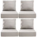 Bellefurn Outdoor Deep Seat Cushion 24 X 24 X 6 inch for Patio Furniture,Outdoor Chair Cushions Waterproof & Fade Resistant Patio Furniture Cushions for Wicker Chair, Sofa, Couch