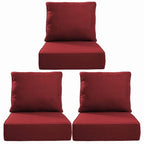 Bellefurn Outdoor Deep Seat Cushion 24 X 24 X 6 inch for Patio Furniture,Outdoor Chair Cushions Waterproof & Fade Resistant Patio Furniture Cushions for Wicker Chair, Sofa, Couch
