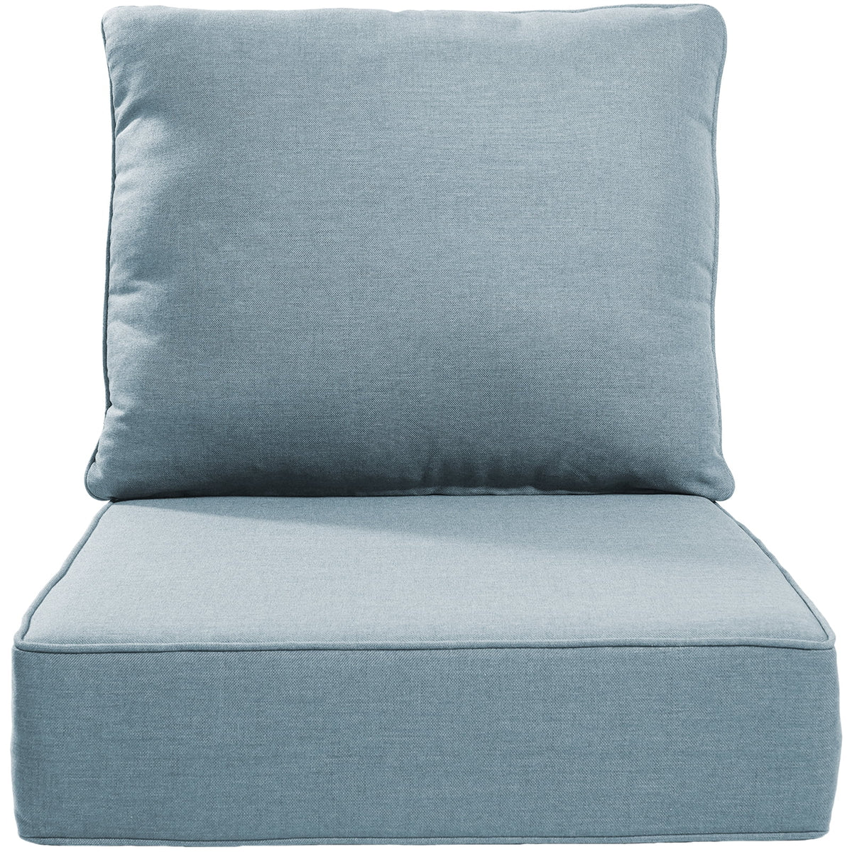 Bellefurn Outdoor Deep Seat Cushion 24 X 24 X 6 inch for Patio Furniture,Outdoor Chair Cushions Waterproof & Fade Resistant Patio Furniture Cushions for Wicker Chair, Sofa, Couch