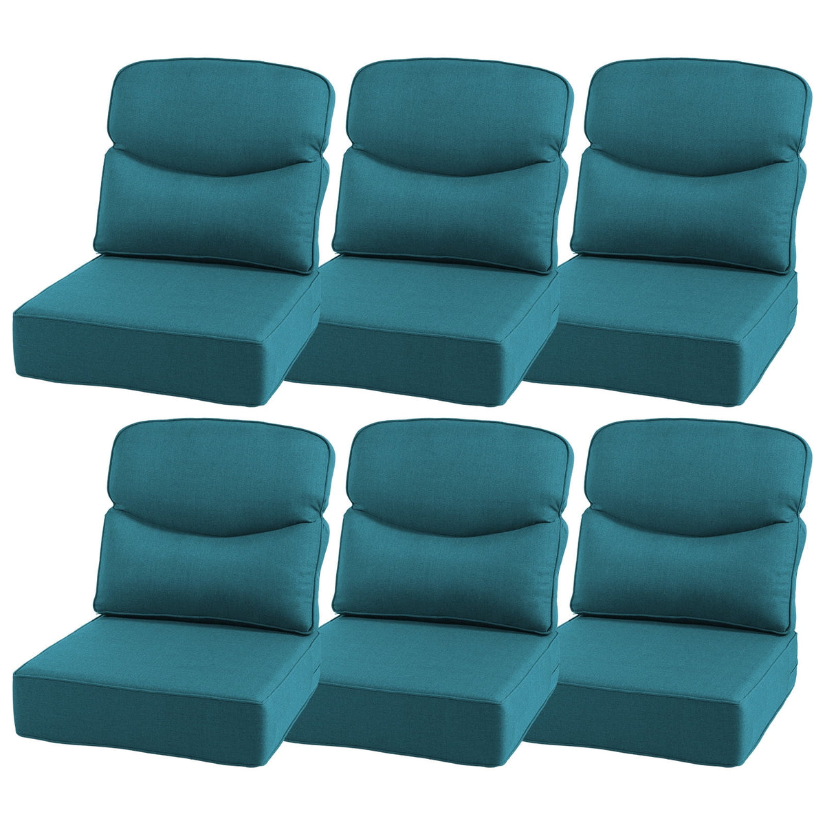 Bellefurn Outdoor Seat Cushions 22 X 24 X 6 inch for Patio Furniture,O