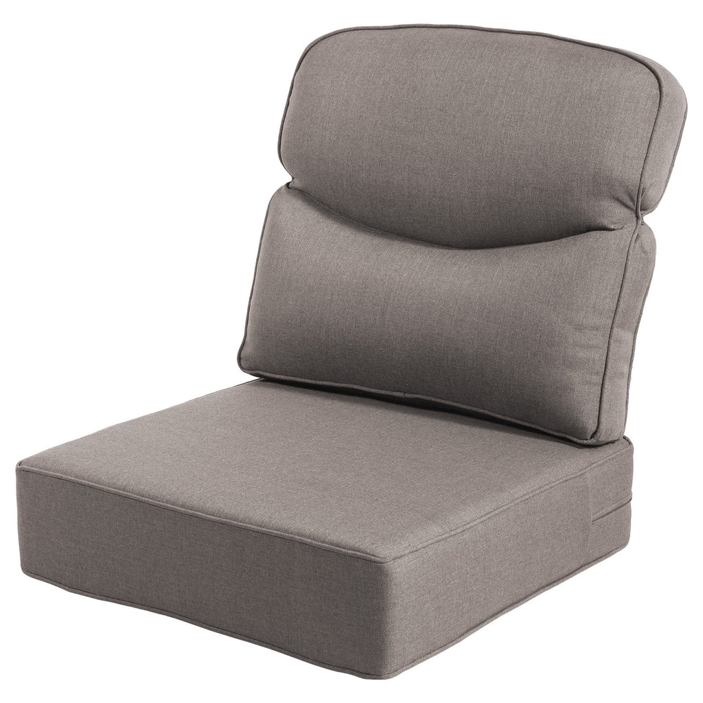 Bellefurn Outdoor Seat Cushions 22 X 24 X 6 inch for Patio Furniture,Outdoor Chair Cushions Outdoor Deep Seat Cushion with Water Resistant & Removable Cover Patio Cushions for Wicker Chair,Sofa,Couch