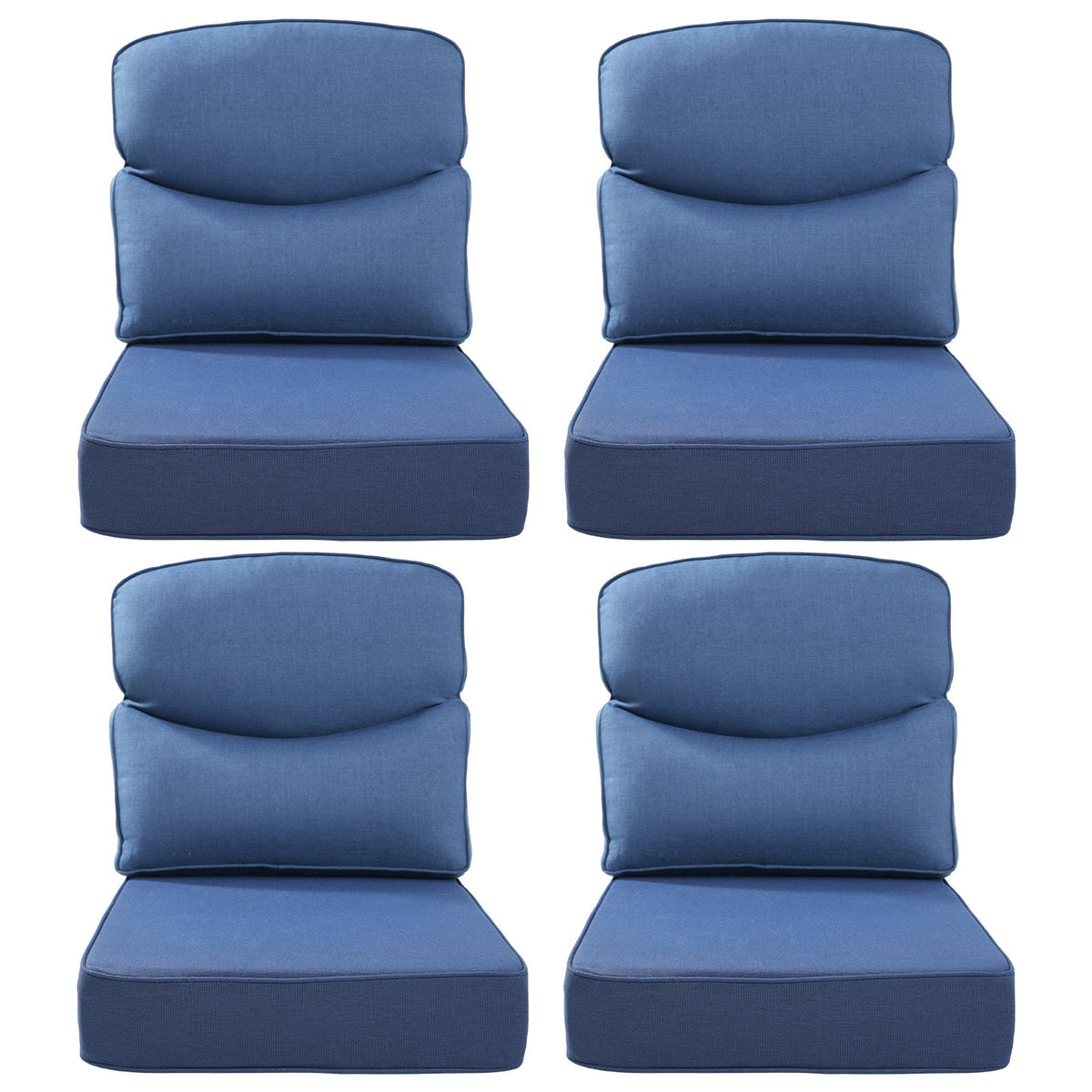 Bellefurn Outdoor Seat Cushions 22 X 24 X 6 inch for Patio Furniture,O