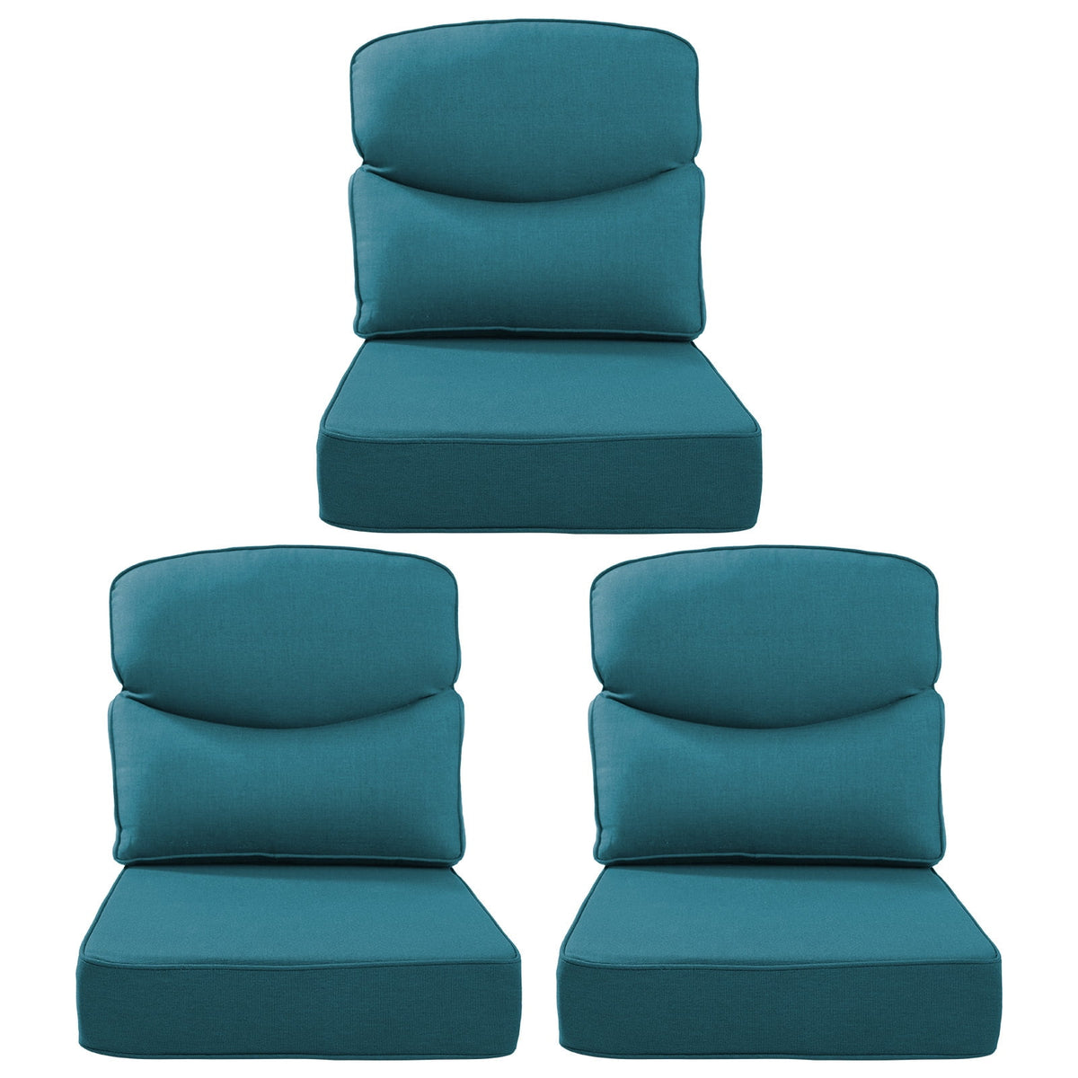 Bellefurn Outdoor Seat Cushions 22 X 24 X 6 inch for Patio Furniture,O