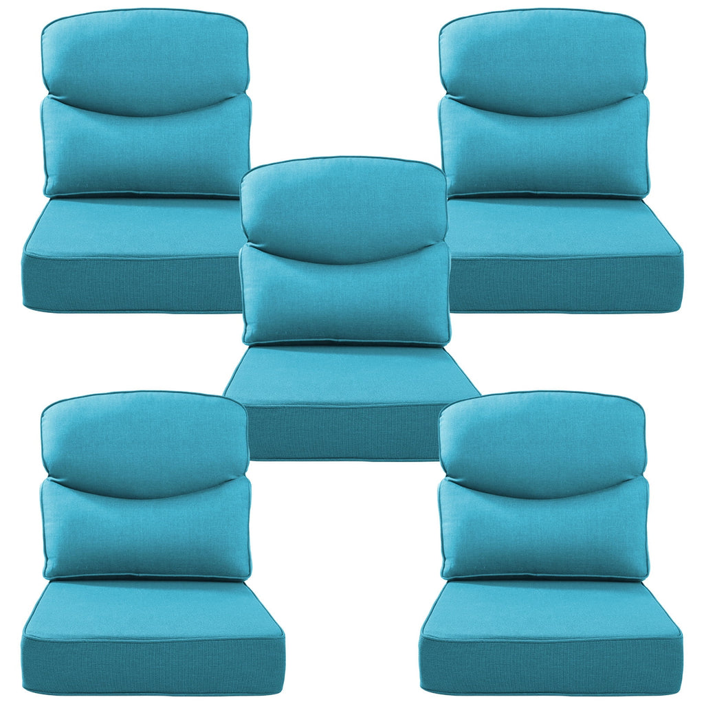 Bellefurn Outdoor Seat Cushions 22 X 24 X 6 inch for Patio Furniture,O
