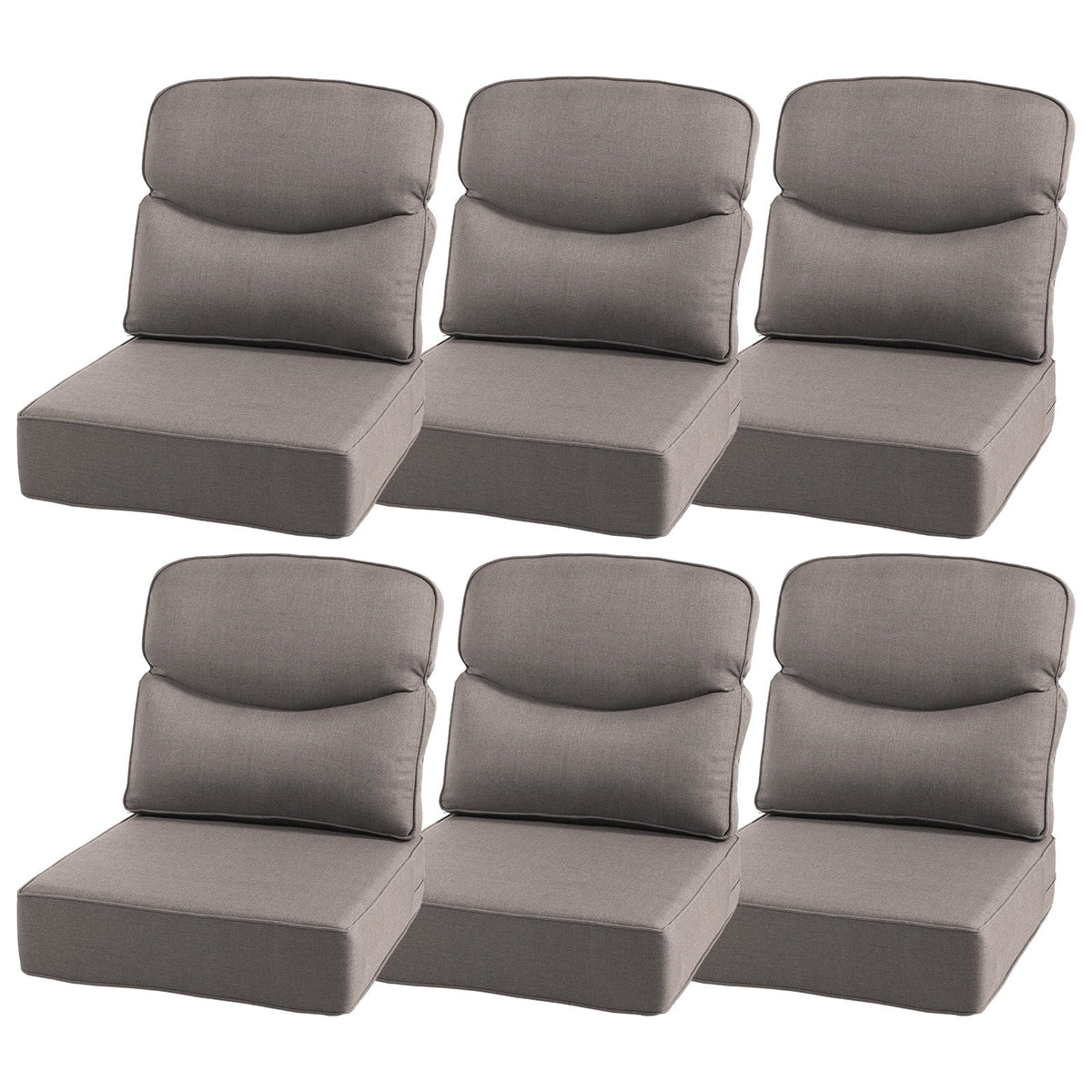 Bellefurn Outdoor Seat Cushions 22 X 24 X 6 inch for Patio Furniture,O