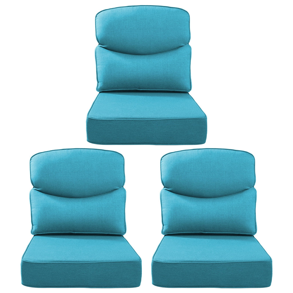 Bellefurn Outdoor Seat Cushions 22 X 24 X 6 inch for Patio Furniture,O