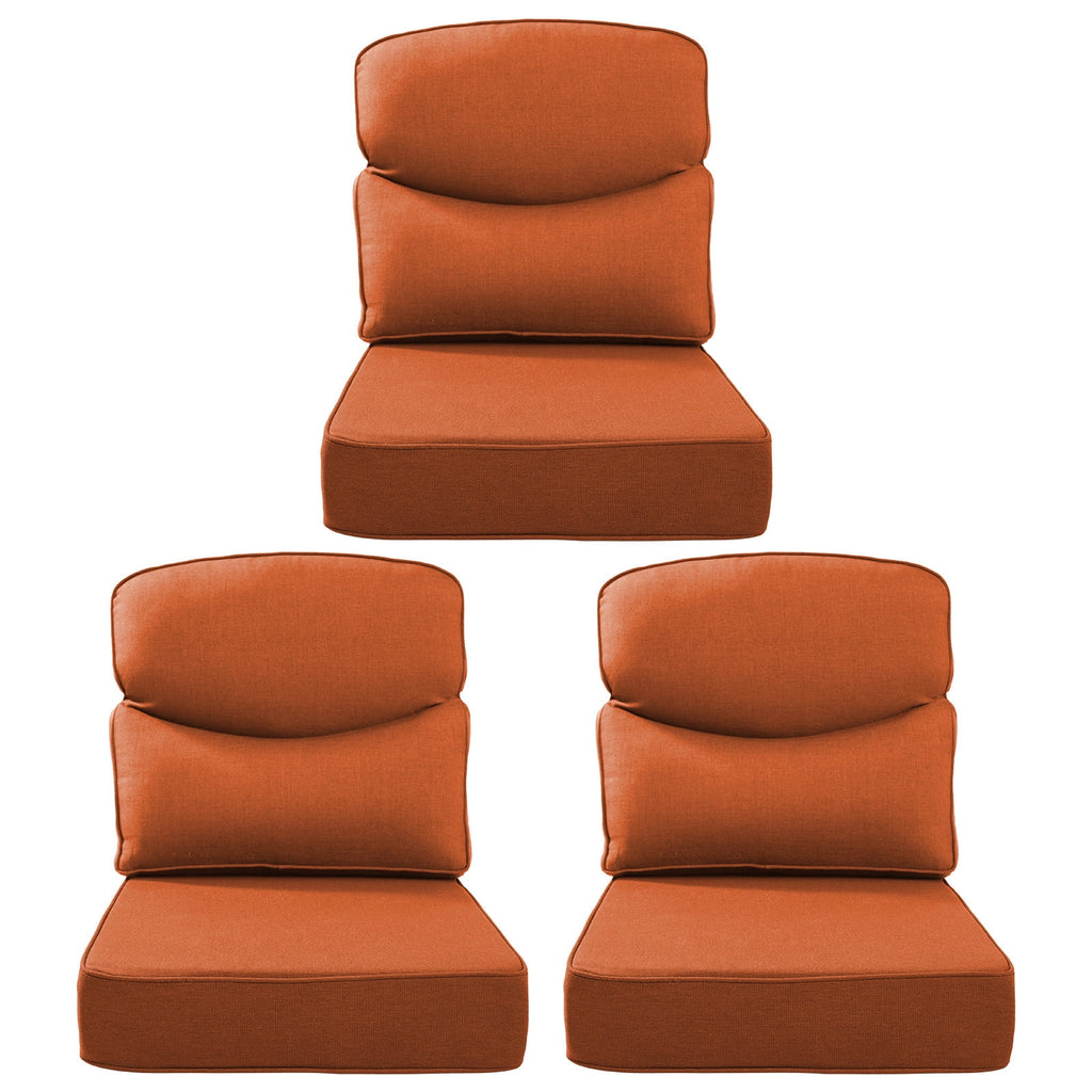 Bellefurn Outdoor Seat Cushions 22 X 24 X 6 inch for Patio Furniture,O