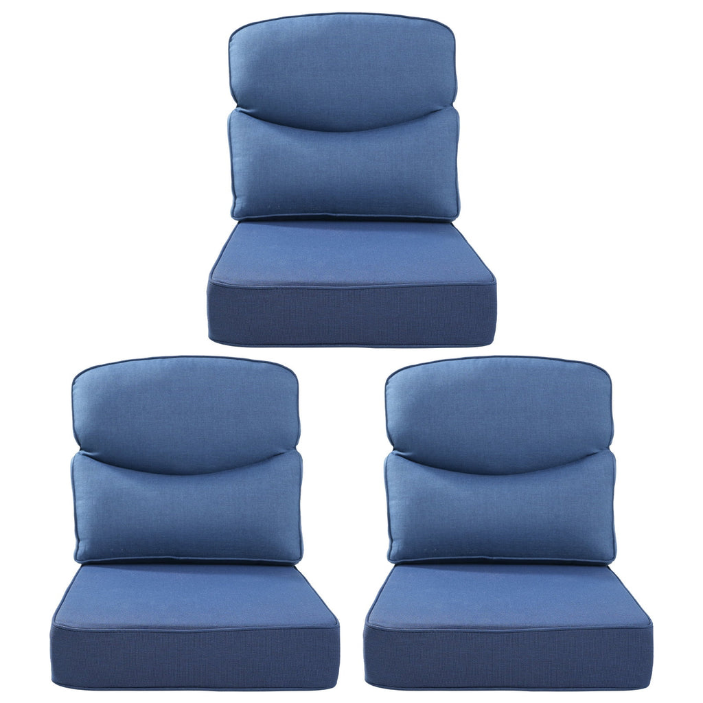 Bellefurn Outdoor Seat Cushions 22 X 24 X 6 inch for Patio Furniture,O