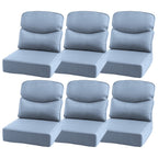 Bellefurn Outdoor Seat Cushions 22 X 24 X 6 inch for Patio Furniture,O