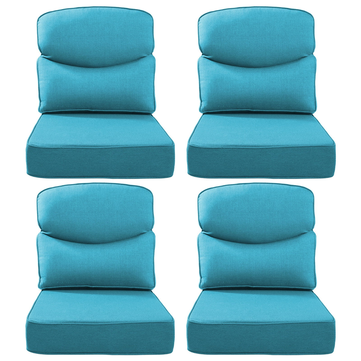 Bellefurn Outdoor Seat Cushions 22 X 24 X 6 inch for Patio Furniture,O