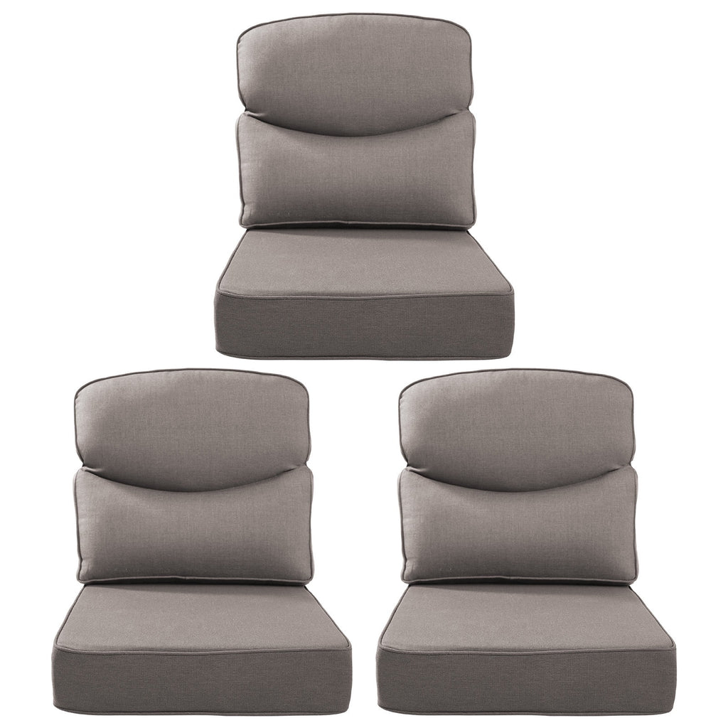 Bellefurn Outdoor Seat Cushions 22 X 24 X 6 inch for Patio Furniture,O