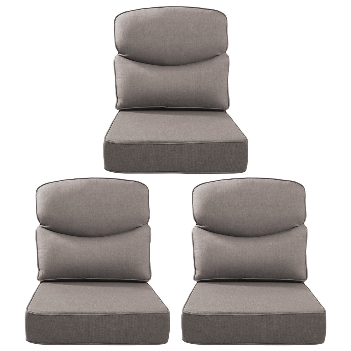 Bellefurn Outdoor Seat Cushions 22 X 24 X 6 inch for Patio Furniture,O