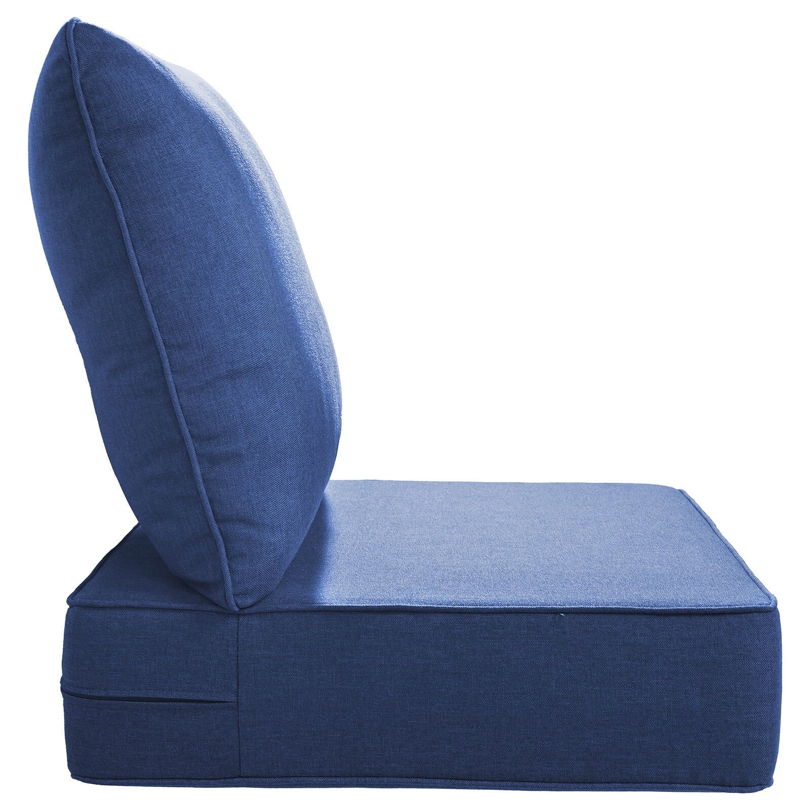 Bellefurn Luxury Outdoor Deep Seat Cushion 22 X 24 X 6 inch for Patio Furniture,Outdoor Sofa Cushions Chairs Cushions,Waterproof & Fade Resistant Patio Furniture Cushions for Wicker Chair,Couch